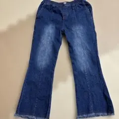 デニムフレアパンツ 120サイズ