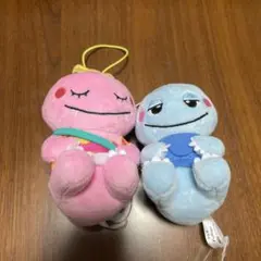 ざわざわ森のがんこちゃん　のんびりおやすみマスコット　2種セット　プライズ品
