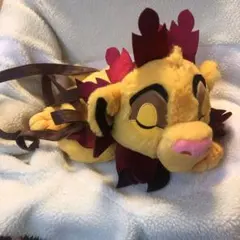 【希少】　ディズニーストア　ライオンキング　シンバ　ぬいぐるみ　ショルダーバッグ
