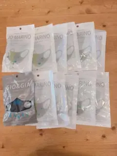 洗えるマスク 12枚入り ダークグレー