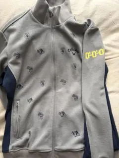 Callaway ジップアップジャケット グレー/ネイビー