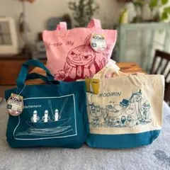 ★新品★ムーミン　MOOMIN ミイ トートバッグ　帆布　　3つセット