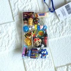 ガチャ詰め風ポーチ　ブリアナギガンテ（青）ミニチュアキーホルダー