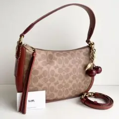 COACH コーチ ショルダーバッグ シグネチャー サットン 新品保管 COACH コーチ ショルダーバッグ シグネチャー サットン 新品保管