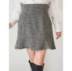 snidel ヘムフレアスカショーパン