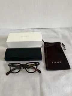 EYEVAN Frey BK 右-3.0 左-4.5 美品 逃げ恥 星野源さん着 - メルカリ