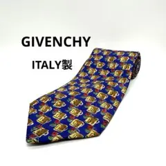 極美品 ジバンシー GIVENCHY ネクタイ イタリア製 シルク 5992