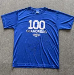 サイン入り 100 SEAHORSES Tシャツ Lサイズ