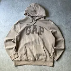 00s GAP ギャップ スウェット パーカー ブラウン y2k 平成 古着 L
