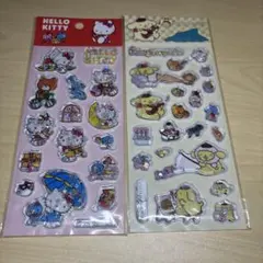 サンリオ　キティ　ポムポムプリン　ウォーターシール　2枚セット