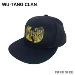 ウータン・クラン Wu-Tang Clan フラットキャップ 未使用 ブラック