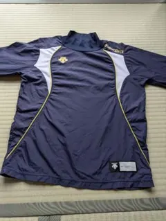 DESCENTE野球シャカシャカ130.ネイビー 長袖 ハイネックウェア