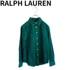 Ralph Lauren グリーン コーデュロイシャツ