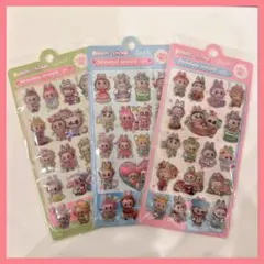 ラブブボンボンドロップシール3枚まとめ売り