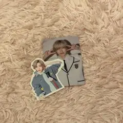 道枝駿佑 なにわ男子 HARDWORK ファミクラ盤 特典 トレカ シール