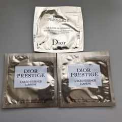 【サンプル3個】Dior ディオール　PRESTIGEプレステージ　化粧水　洗顔