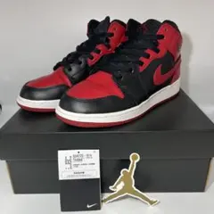 ナイキ エアジョーダン1 ブレッド レディース Nike AJ1 Bred GS