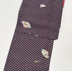 美品 正絹 長襦袢 やまと謹製 贅沢な大人の洒落着物スタイル 生成り 紬 絣文様 ほっこりとした節感と素朴な風合いを愉しむ 美品 正絹 長襦袢 やまと謹製 贅沢な大人の洒落着物スタイル 生成り
