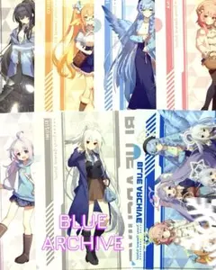 ブルーアーカイブ　クリアファイル　ローソン　7種類セット