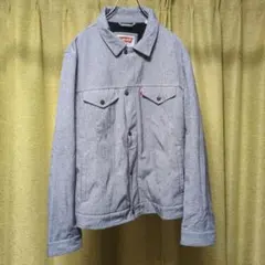Levi's 裏起毛ブルーグレージャケット