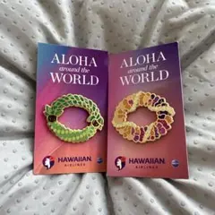 ハワイアン航空ピンバッジとHang loose HAWAII ワッペン - メルカリ