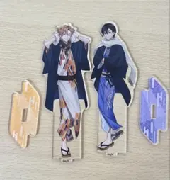 にじさんじ 極楽湯コラボ　等身アクリルスタンド　剣持刀也　伏見ガク