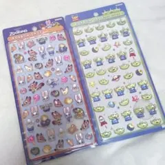 ボンボンドロップシール ミニ ズートピア リトルグリーンメン ディズニー