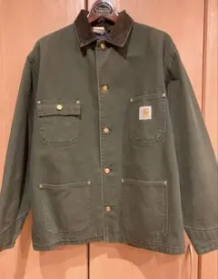 Vintage Carhartt ミシガンチョアコート USA製 希少　グリーン Carhartt 80s ミシガンチョアコートUSA製