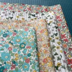 L24ラミネート生地4枚セットC ベッツィ・ジョセフィンズガーデン