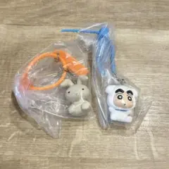 クレヨンしんちゃんカラフルマルチチャーム2 ネネちゃんうさぎ　しんちゃん