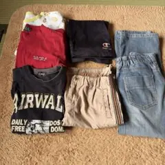 男の子 子供服 まとめ売り Tシャツ ハーフパンツ デニム 6点セット
