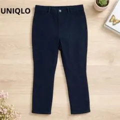 UNIQLO ダークブルー スキニーパンツ Mサイズ