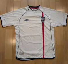 UMBRO アンブロ イングランド代表 ホームユニフォーム ホワイト　2002