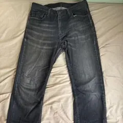 Levi's 513 スリムストレート デニム ブラック W33 L32