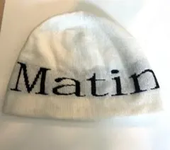 martin kim ビーニー　ホワイト