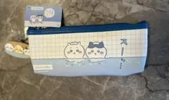 【未使用・美品】ちいかわペンケース（おまけキーホルダー付き）