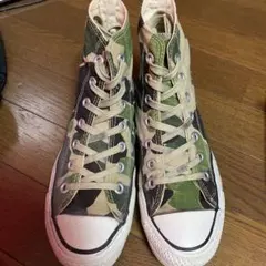 80sコンバース　83カモ柄　アメリカ製オリジナルヴィンテージ