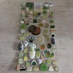 シールおすそ分け 緑 けろけろけろっぴ