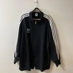 adidas 黒 ジャージ トップスのサムネイル