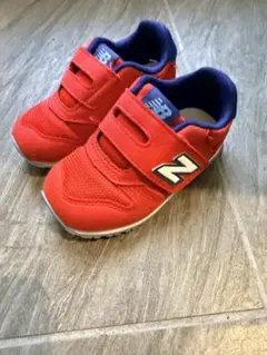 New Balance キッズ スニーカー レッド 14cm