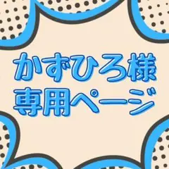 ⭐️かずひろさま専用ページ⭐️