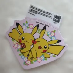 OLIVE YOUNG × ポケモン ピカチュウ ステッカー