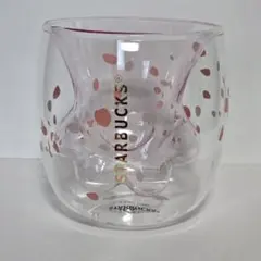 Starbucks 猫の手 カップ　ダブルウォールグラスマグカップ