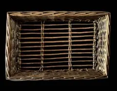 ⭐️長方形バスケット⭐️バリ島⭐️アジアン雑貨⭐️籐☆カゴ