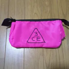 3CE コスメポーチ【ショッキングピンク】のサムネイル
