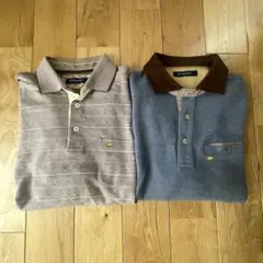 ゴールデンベアー　長袖　ポロシャツ 2枚セット メンズ　L