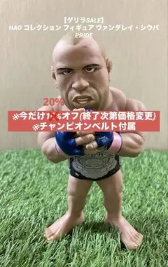 桜庭和志　ヴァンダレイ・シウバ　フィギュア 2026年最新】シウバ フィギュアの人気アイテム - メルカリ