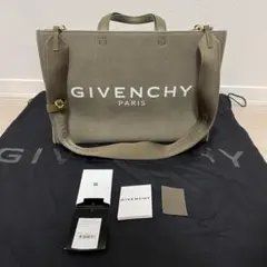 Givenchy Gトート　ショルダー　バッグ　キャンバス　カーキのサムネイル