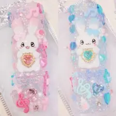 iQOSイルマワン ケース デコケース♡平成女児♡うさぎ♡埋めつくし量産型♡地雷