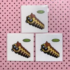 ポケモン デコキャラシール タイレーツ 3枚セット ステッカー ポケモンパン